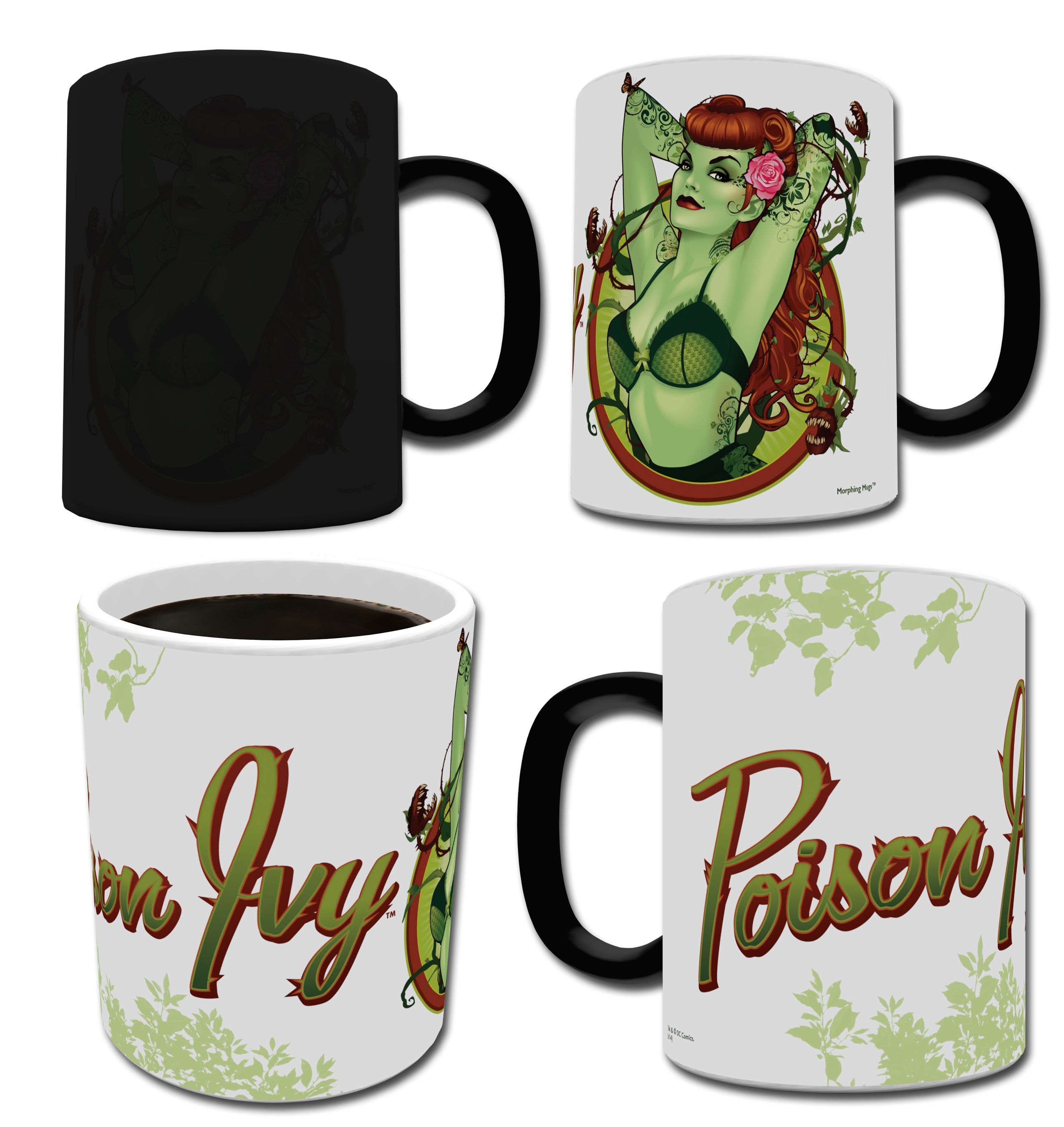 DC Comics (Justice League - Poison Ivy Bombshell) Morphing Mugs® Heat-Sensitive Mug MMUG077